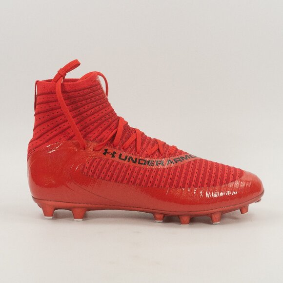 Under Armour Men\'s Highlight 2 MC Knit \'Red\' Football Cleat 3027304-600 main image 8
